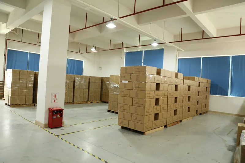 Finished goods — Packing and dispatch